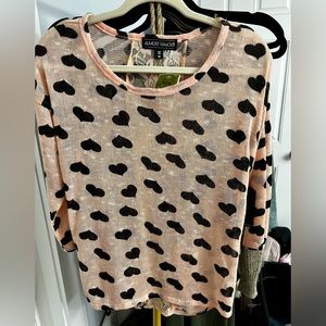 💜New💜 Valentine’s Hearts 3/4 Sleeve Sweater